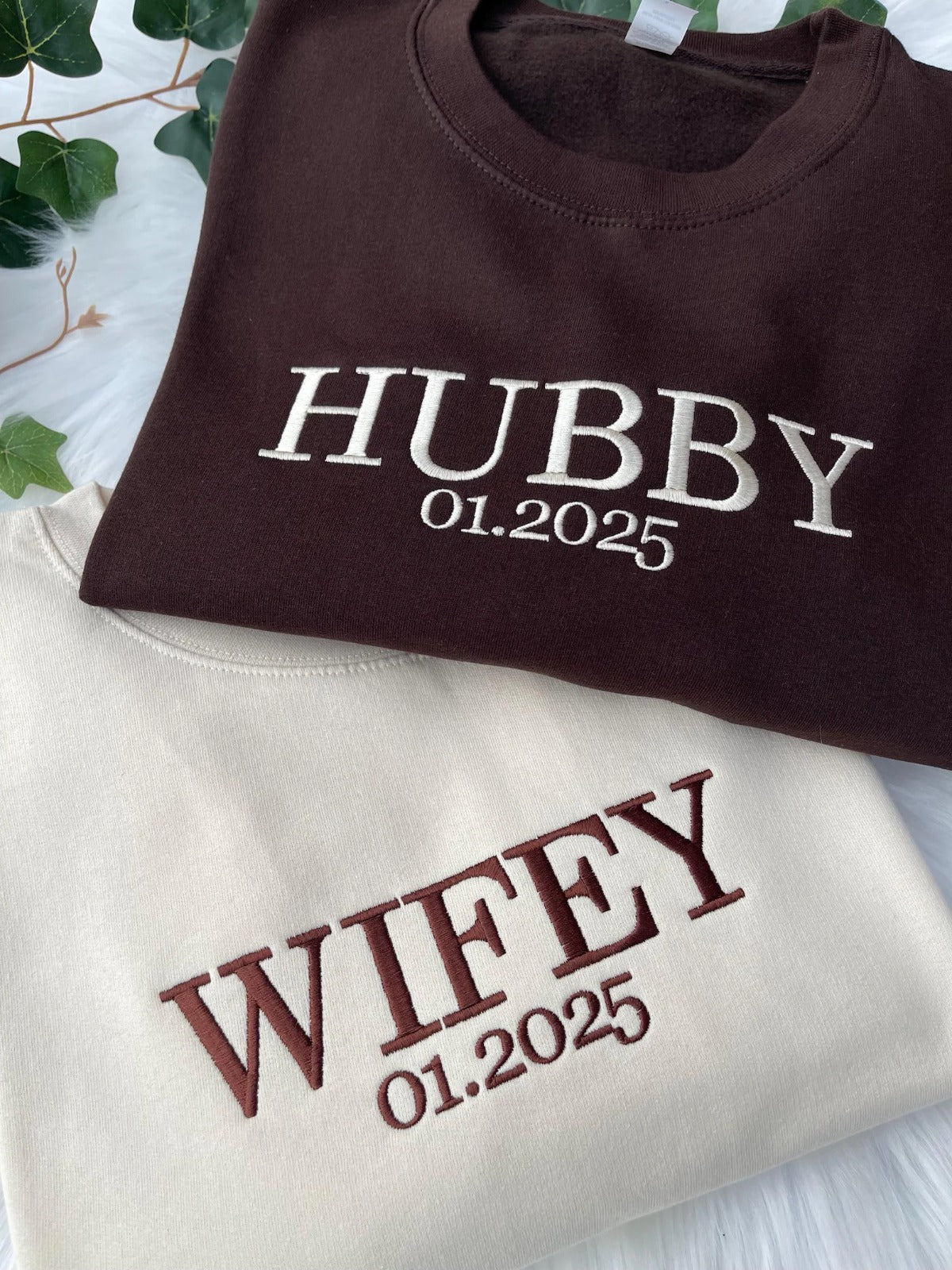 ANA Wifey & Hubby Sweaters CO