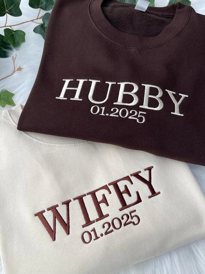 ANA Wifey & Hubby Sweaters CO