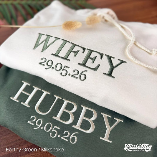ANA Wifey & Hubby Sweaters CO