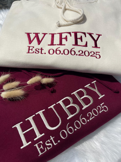 ANA Wifey & Hubby Sweaters CO