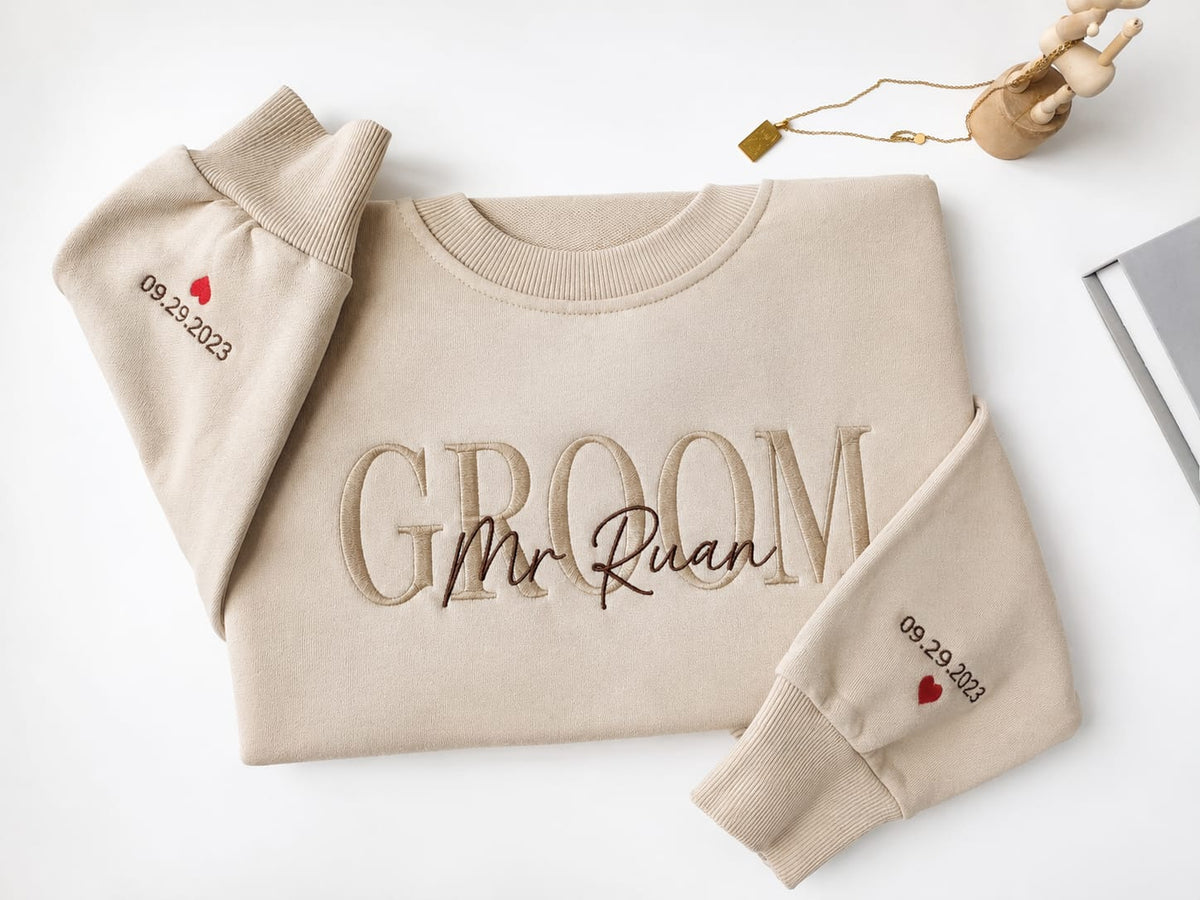 Ana GROOM, MR & HUBBY sweater